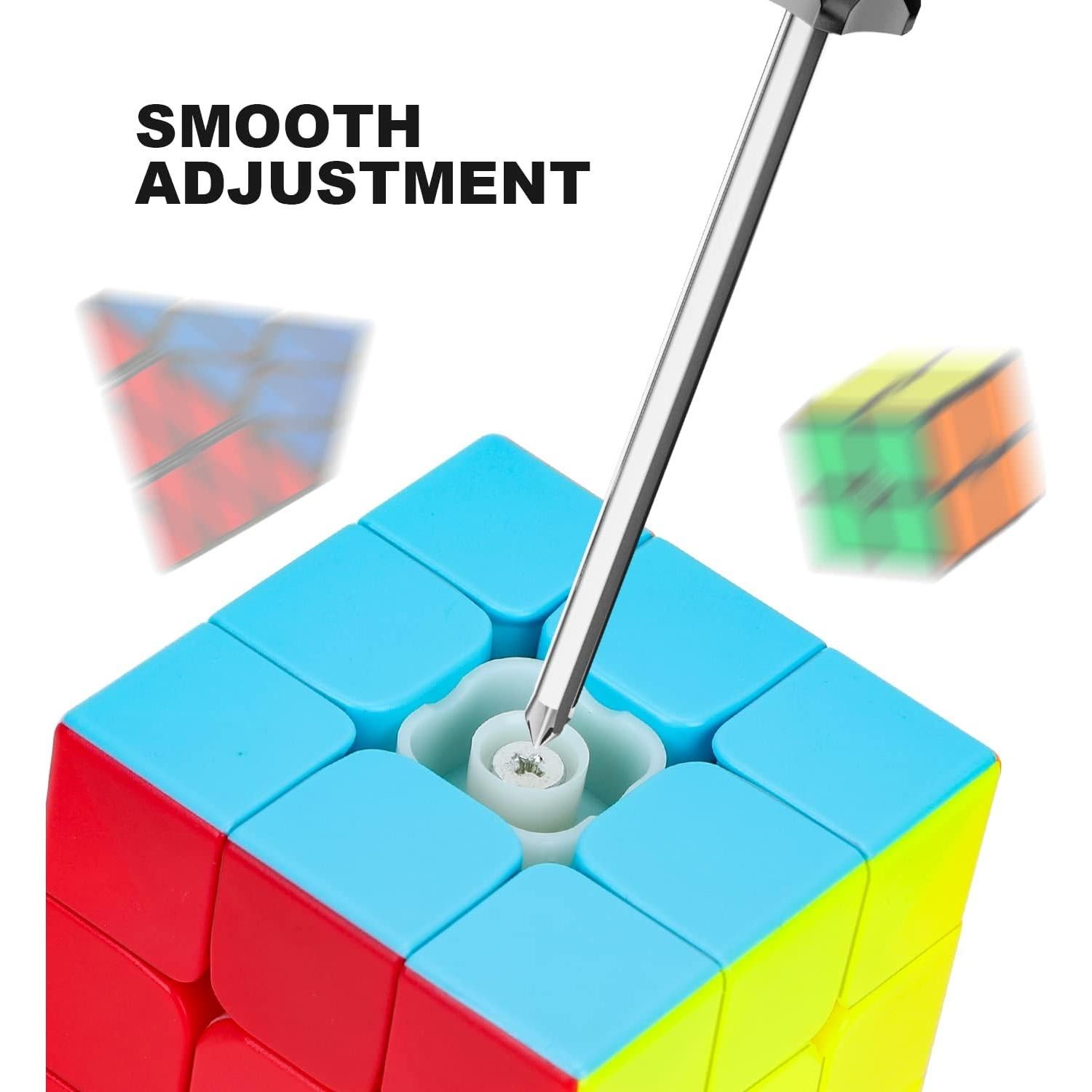 Conjunto de Cubos Mágicos STEAM Life 3 Pack - 3x3, 2x2 y Pirámide