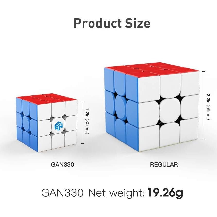 GAN 330 Mini Cube 3x3 Edición Aniversario 10 Años Juguete