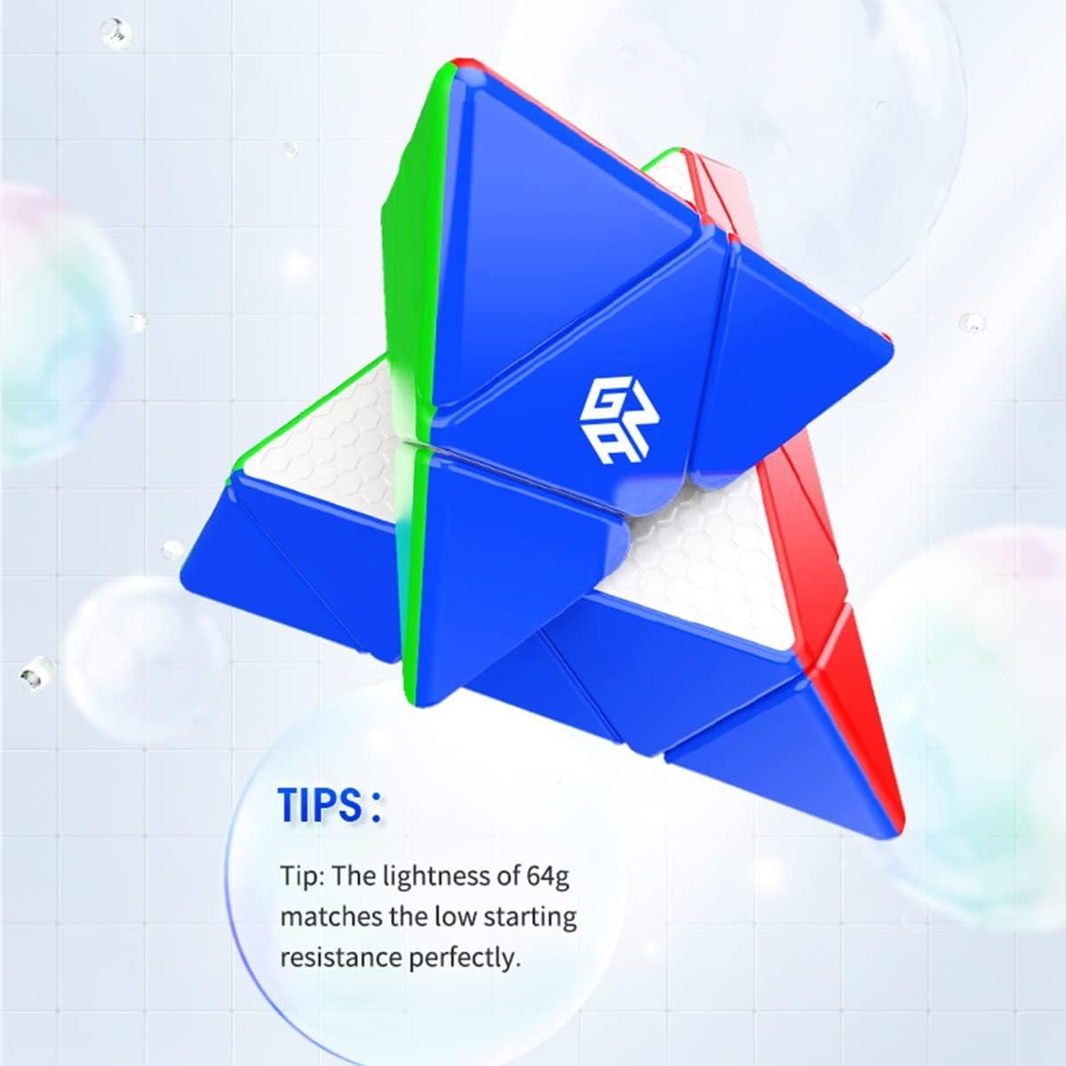 Cubo Pirámide Magnético GAN 36 - 3x3 Rompecabezas Ligeros