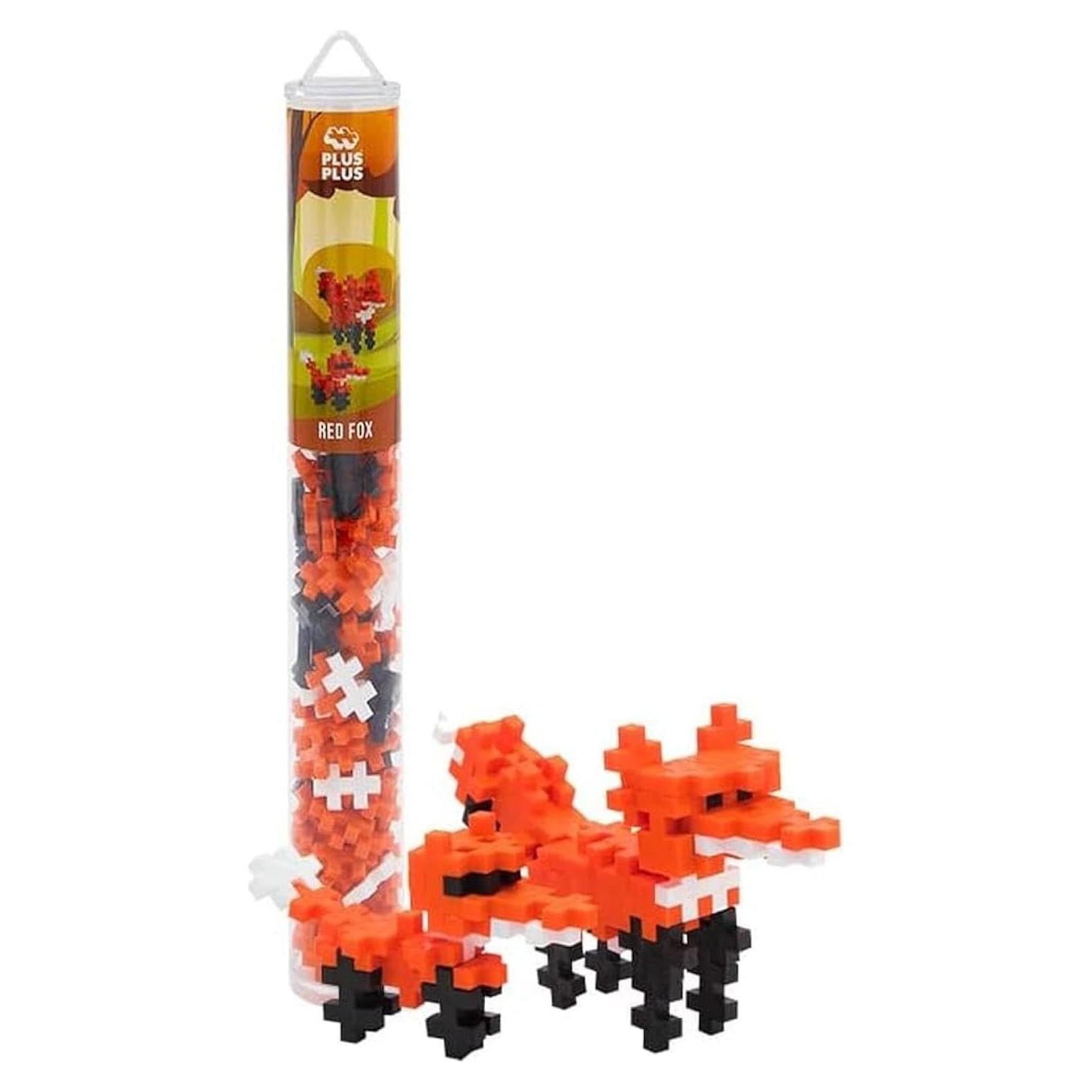 Plus Plus Tubo Mini Creador de Zorro 70 Piezas Juguete STEM