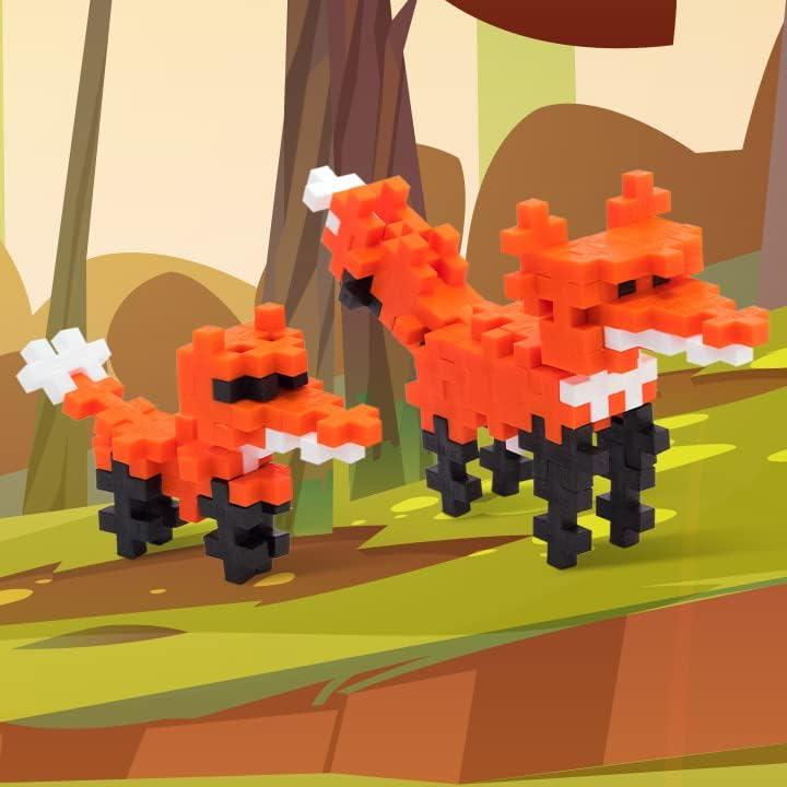 Plus Plus Tubo Mini Creador de Zorro 70 Piezas Juguete STEM