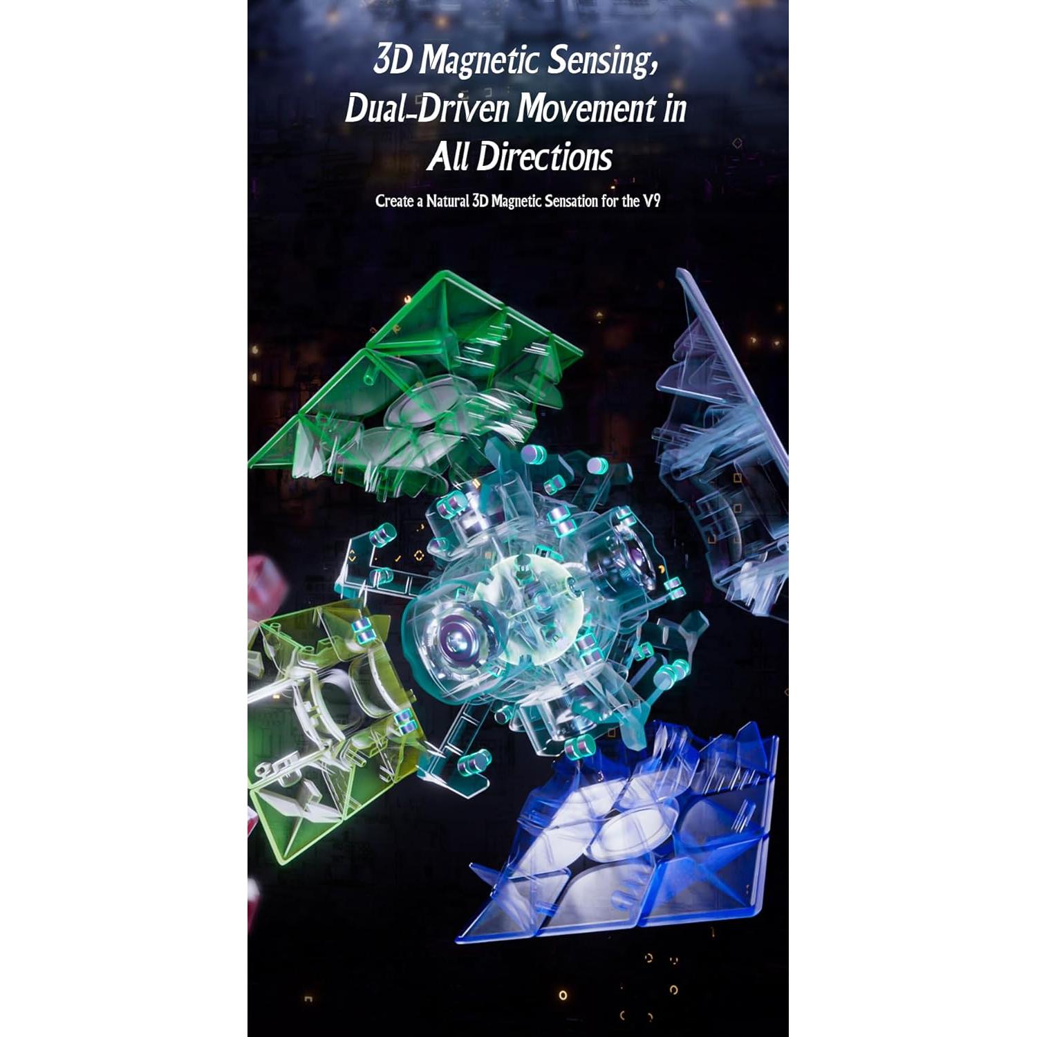 Cubo Speed Willking Moyu WRM V9 MagLev 3x3 Profesional