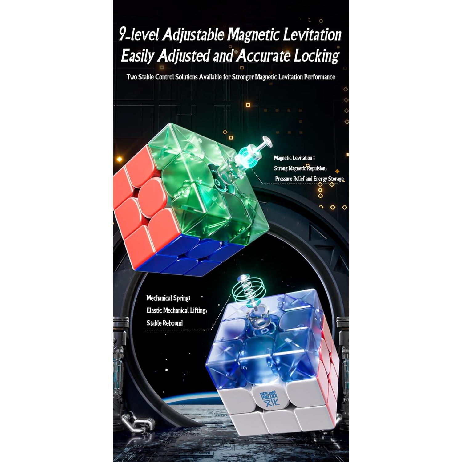 Cubo Speed Willking Moyu WRM V9 MagLev 3x3 Profesional