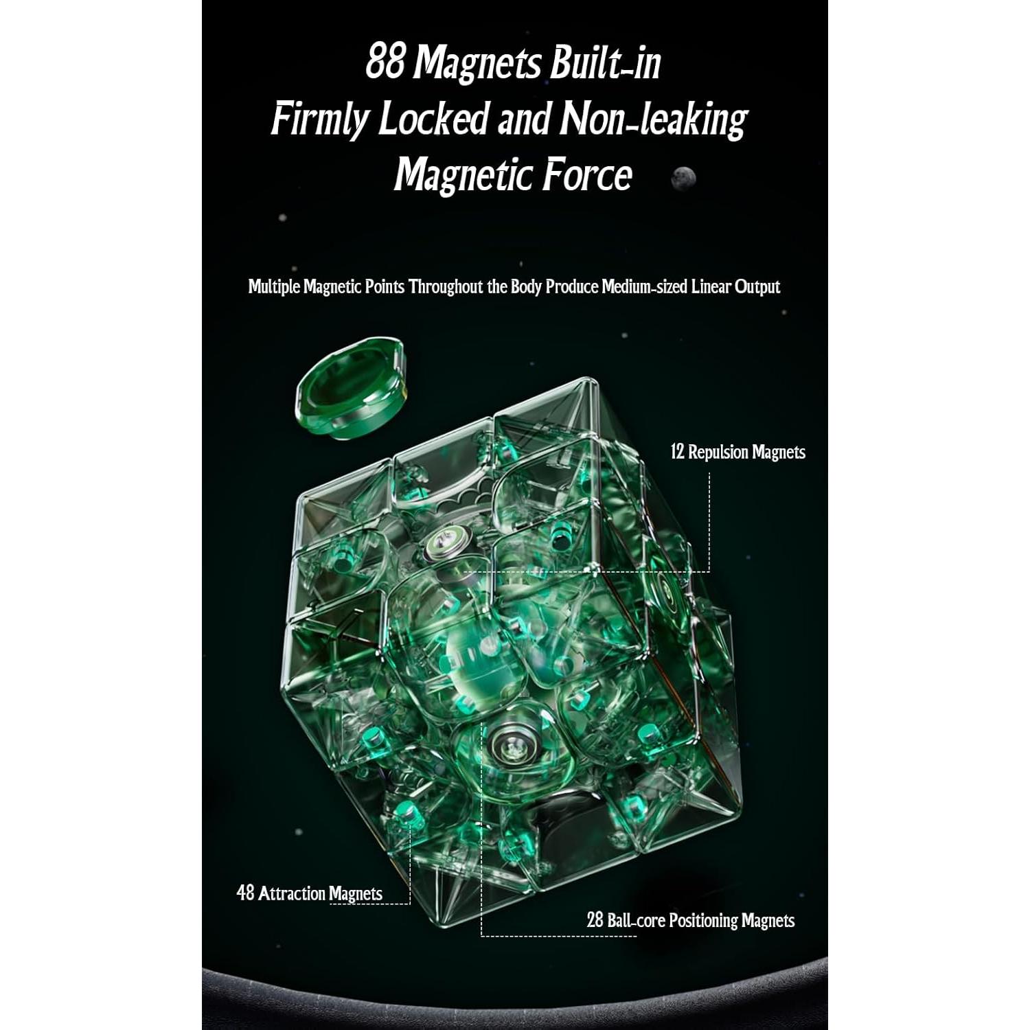 Cubo Speed Willking Moyu WRM V9 MagLev 3x3 Profesional