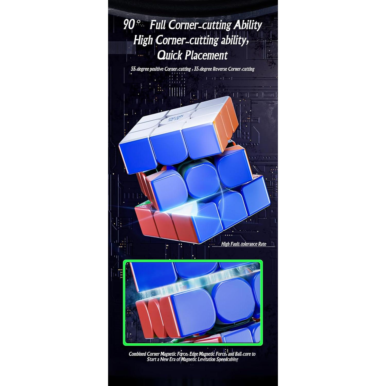 Cubo Speed Willking Moyu WRM V9 MagLev 3x3 Profesional