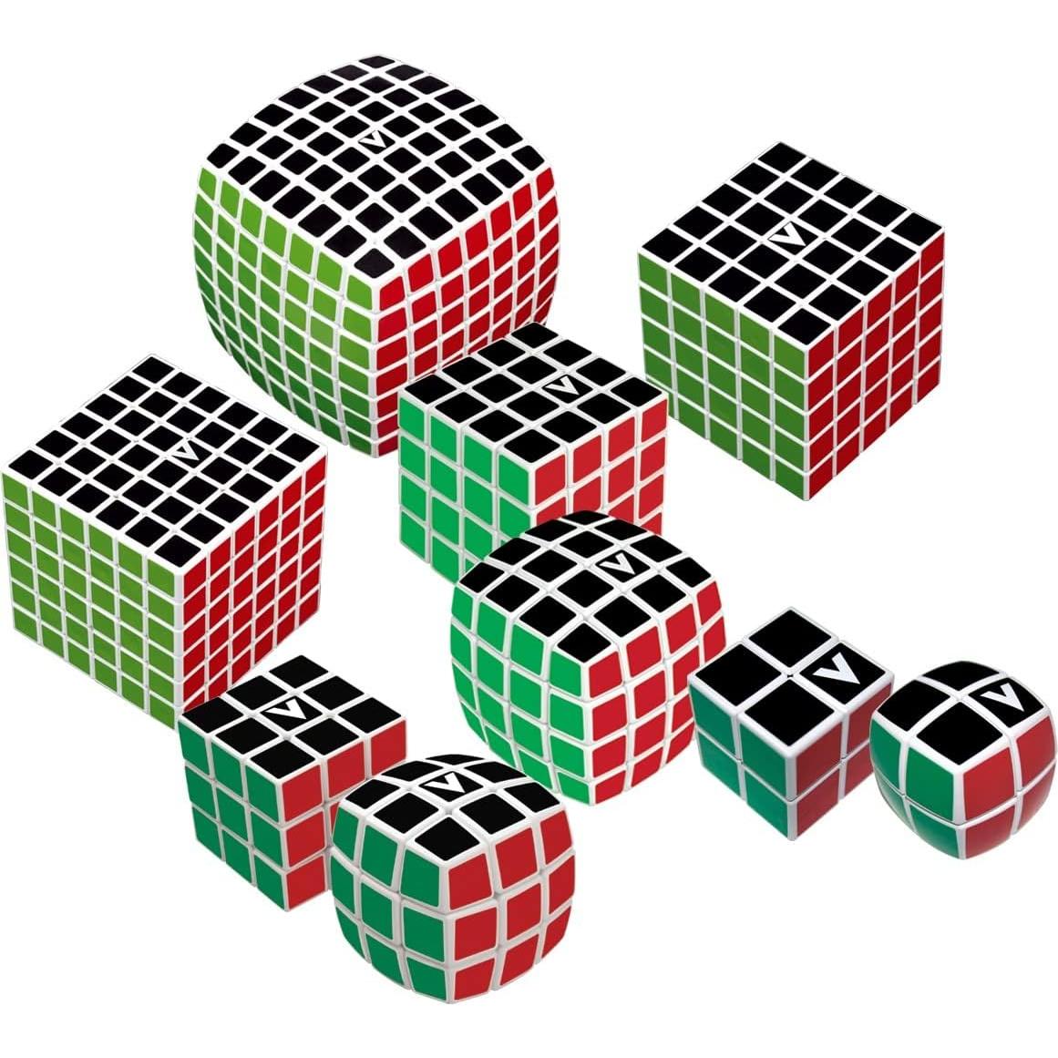 Cubo V-Cube 3x3 Blanco Almohadillado 6.4 cm para Competir