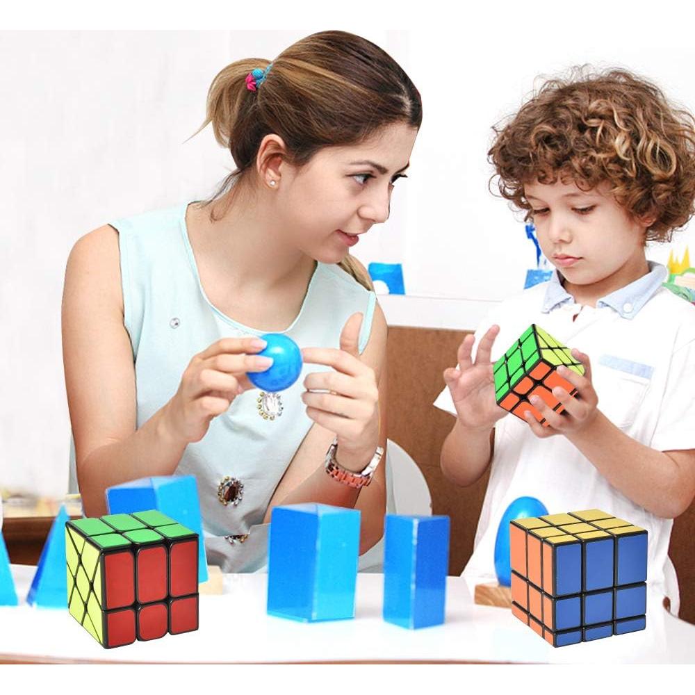 Conjunto de Cubos YJ - 4 Puzzles Irregulares para Niños y Adultos