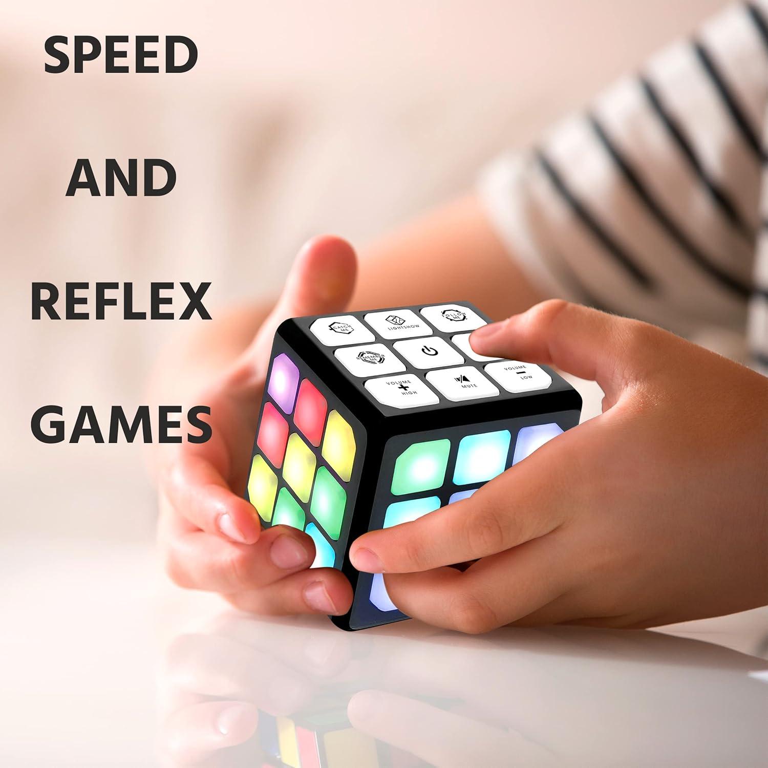 Cubo de Actividad WALA Recargable - 7 Juegos para Niños 8-13