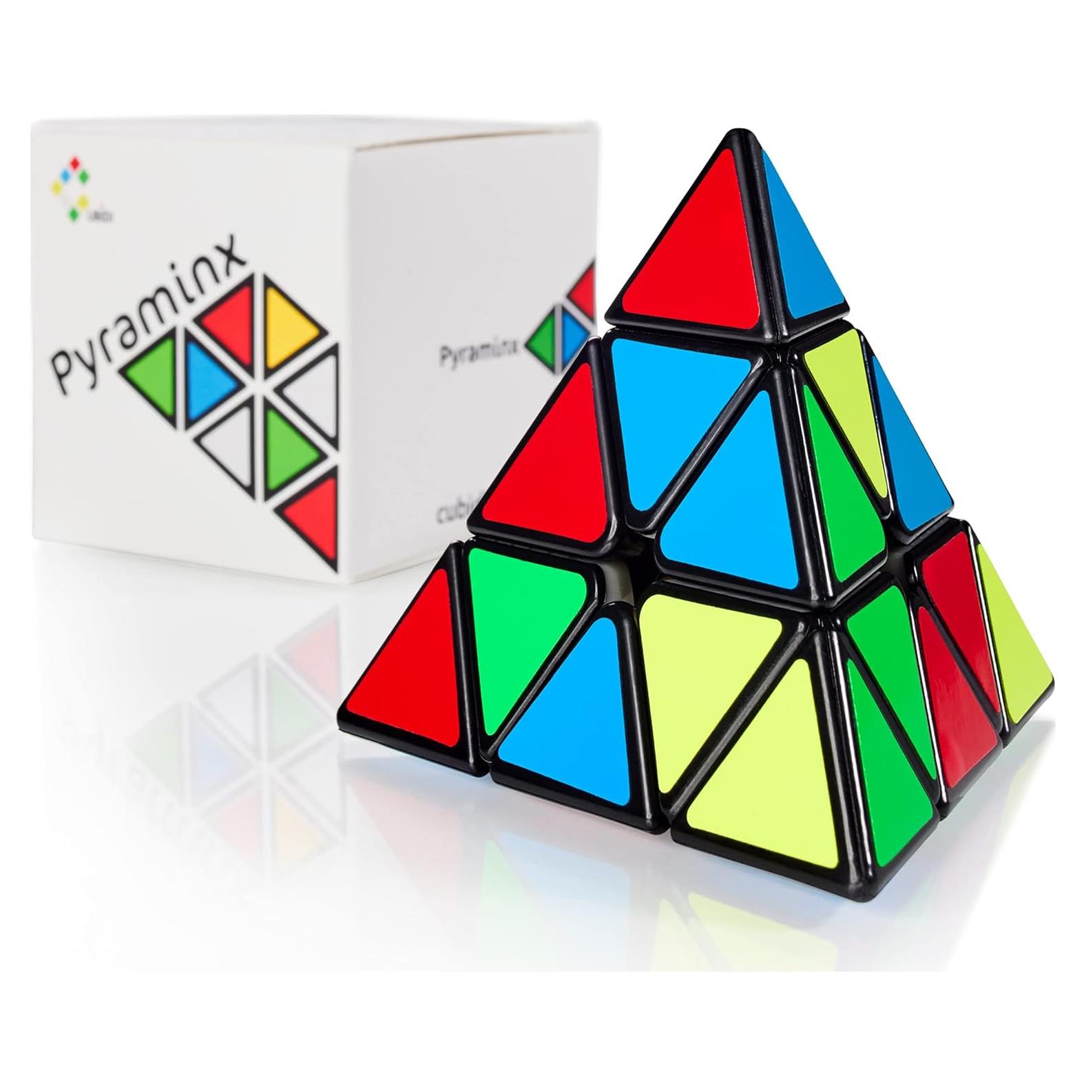 Cubo Pyraminx CUBIDI - Juguete Antiestrés para Niños 8+