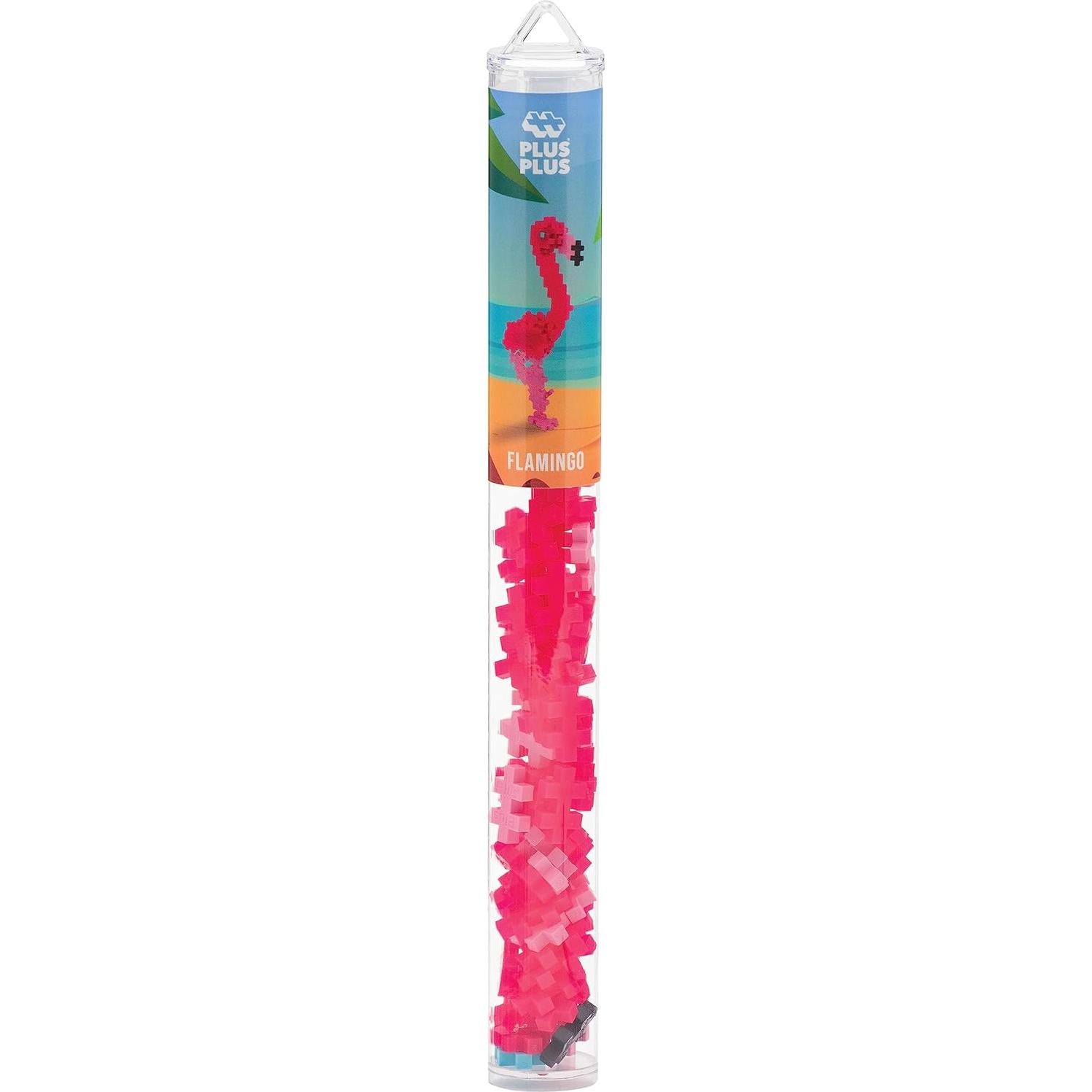 Set de Bloques Plus-Plus 3D Flamingo 70 Piezas Juguete STEM