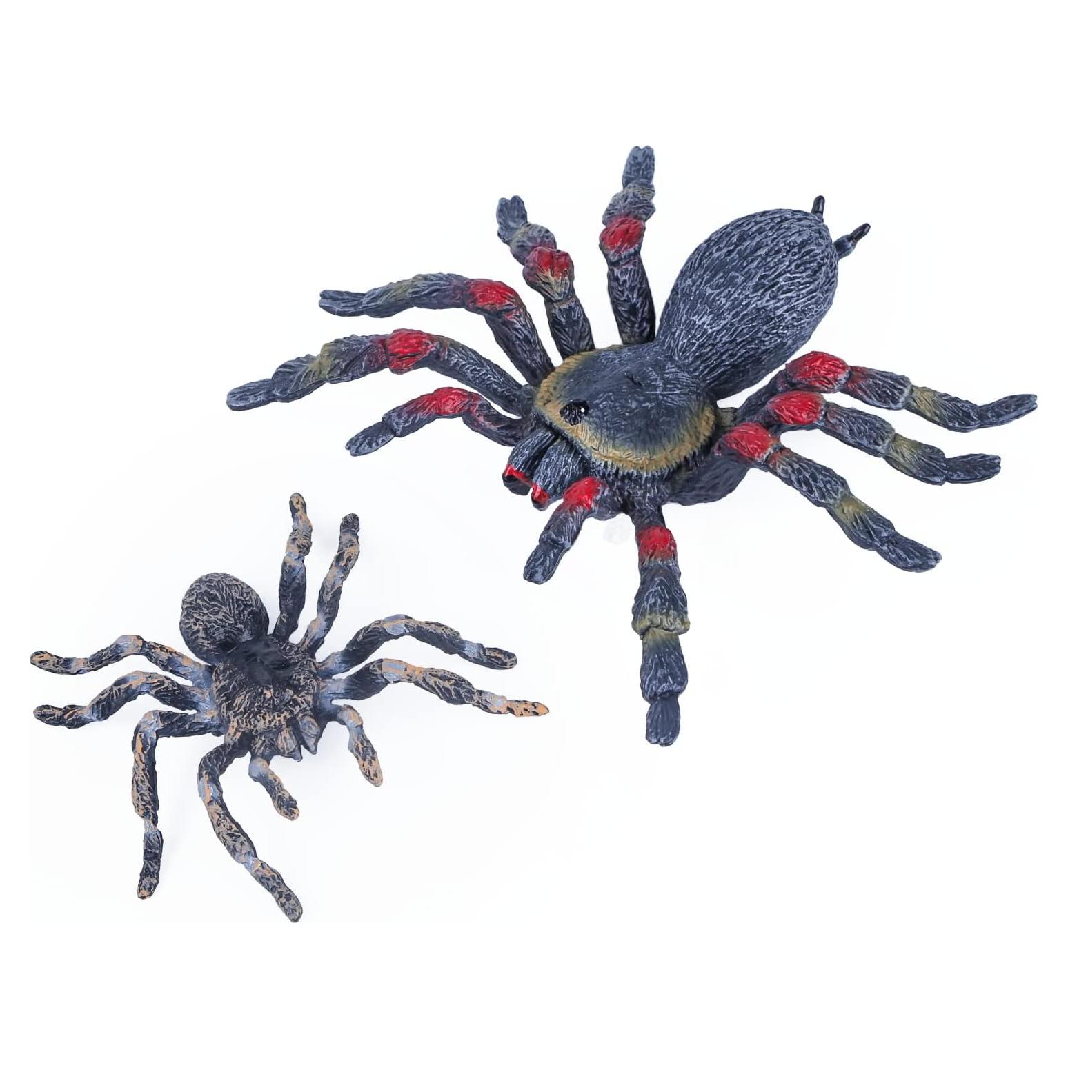 Figuras de Araña Realistas SIENON - 2 Pcs Juguetes Educativos