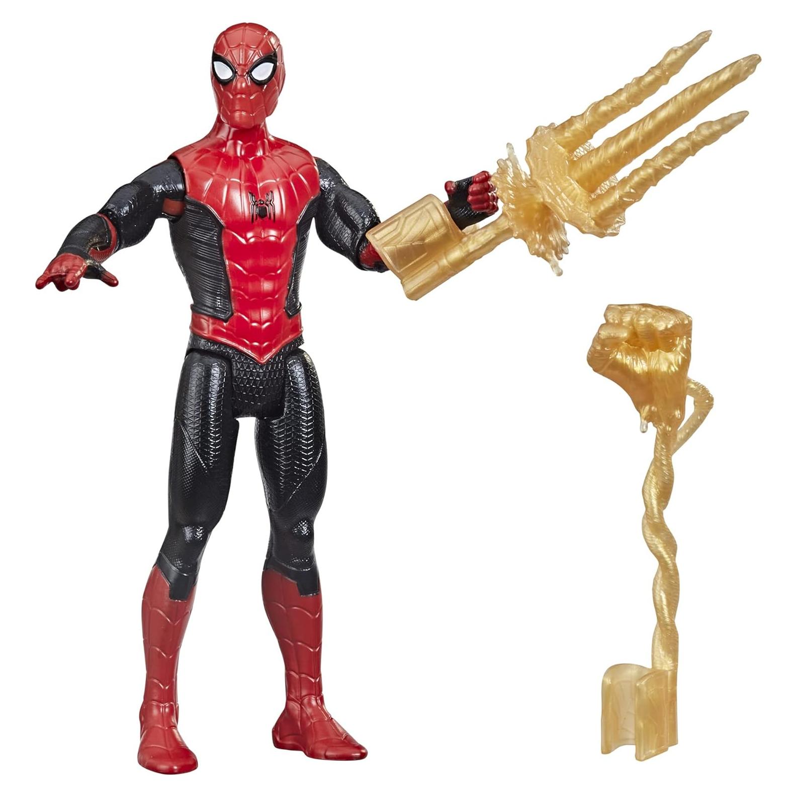 Figura de Acción Spider-Man Hasbro 15 cm Traje Negro y Rojo