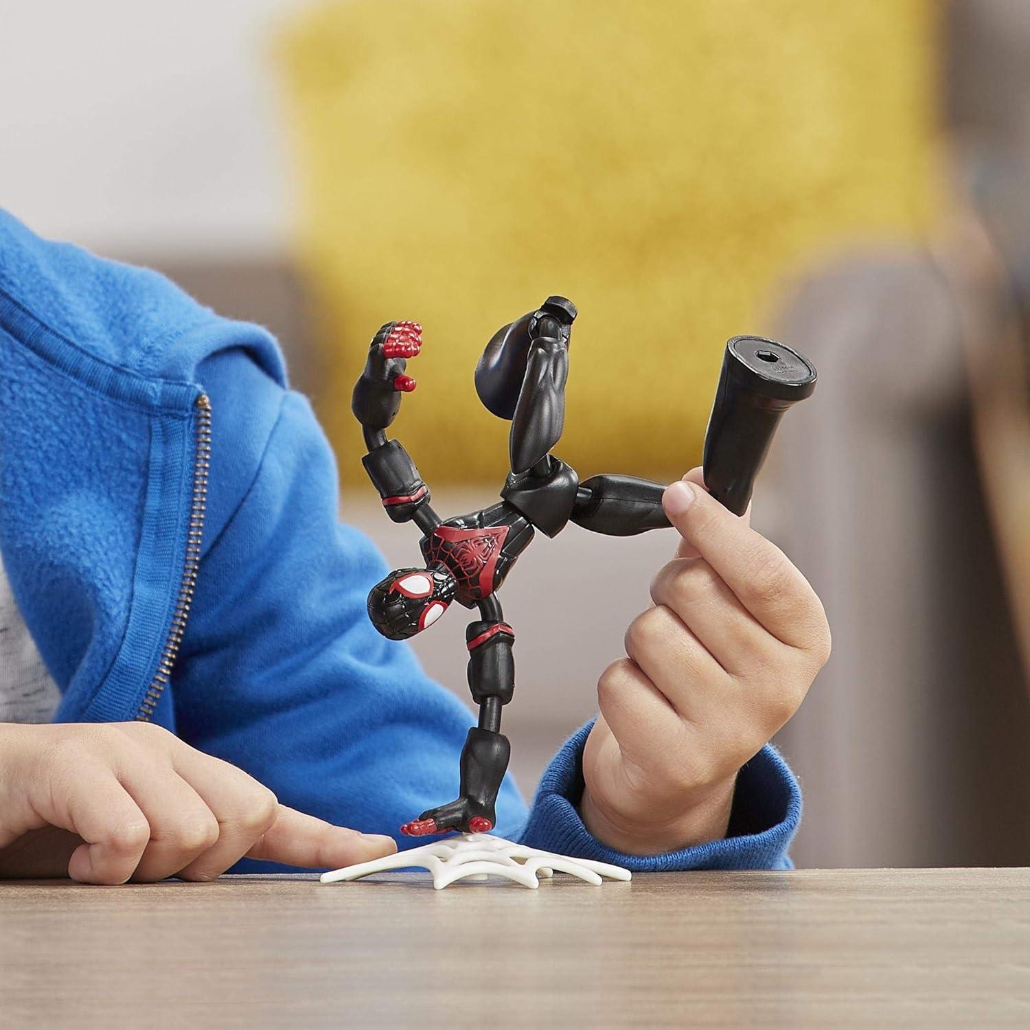 Figura de Acción Spider-Man Miles Morales 15.24 cm Flexible