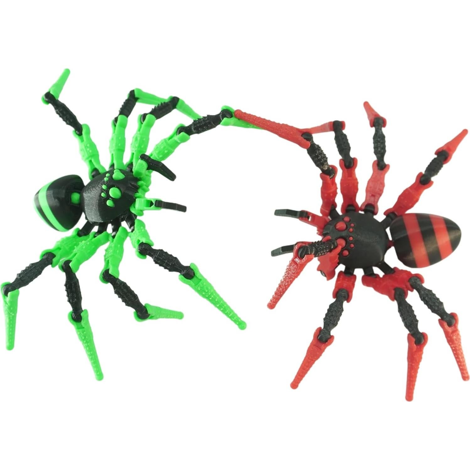 Modelo de Araña Articulada Impresa en 3D Nemoro - Adorno Halloween