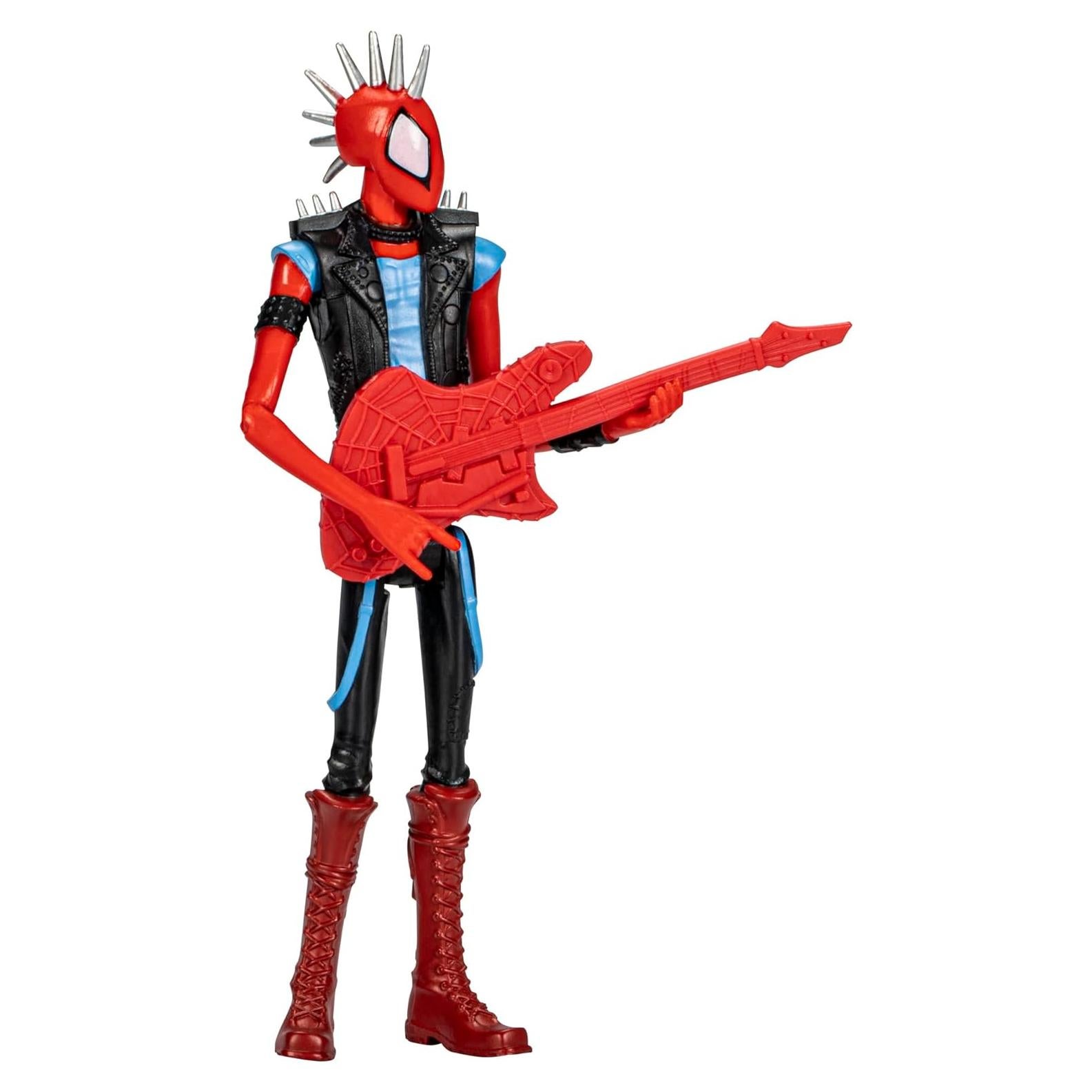 Figura de Acción Spider-Punk Marvel 15.24 cm con Guitarra