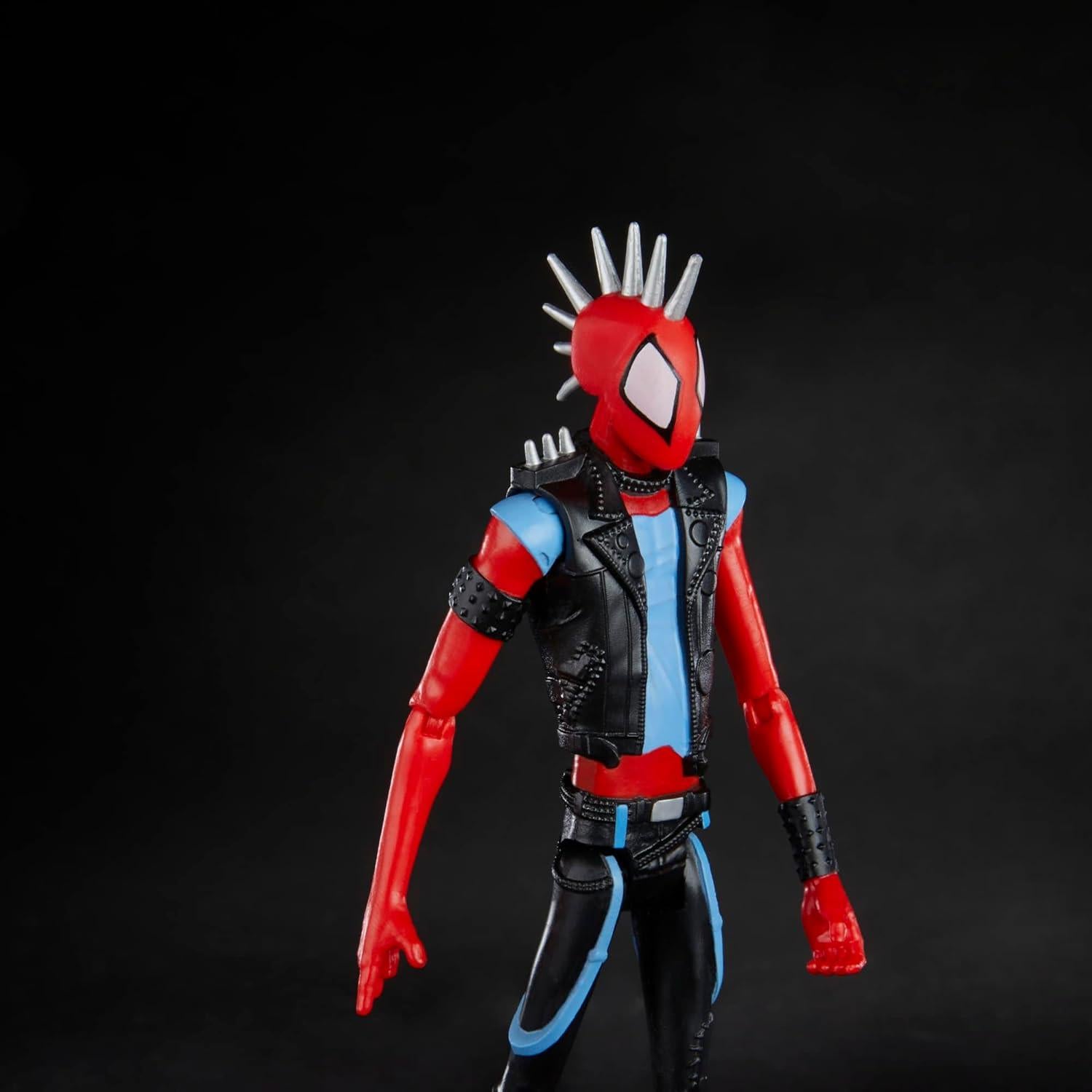 Figura de Acción Spider-Punk Marvel 15.24 cm con Guitarra