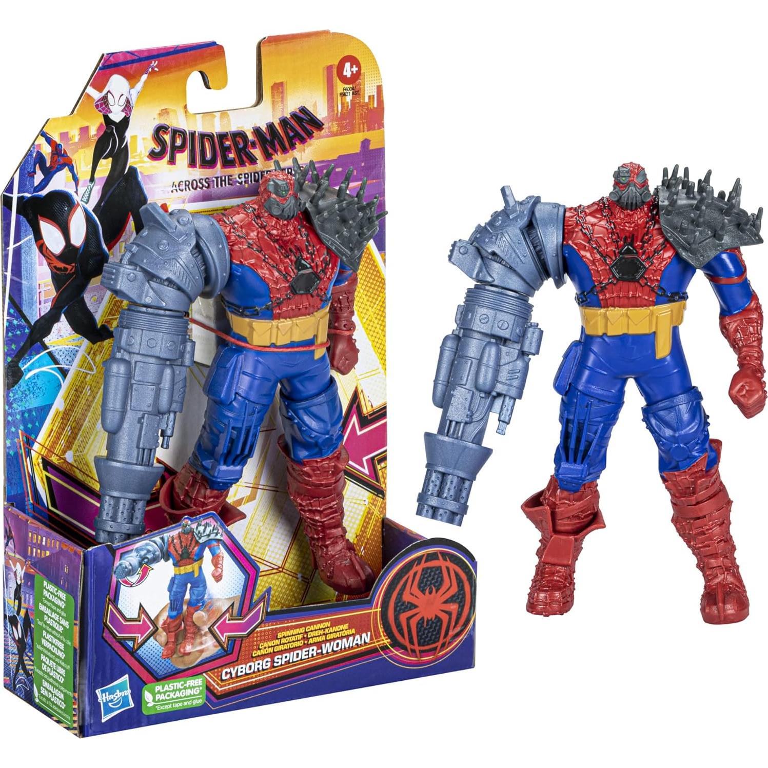 Figura de Acción Spider-Woman Cibernética Hasbro 17 cm