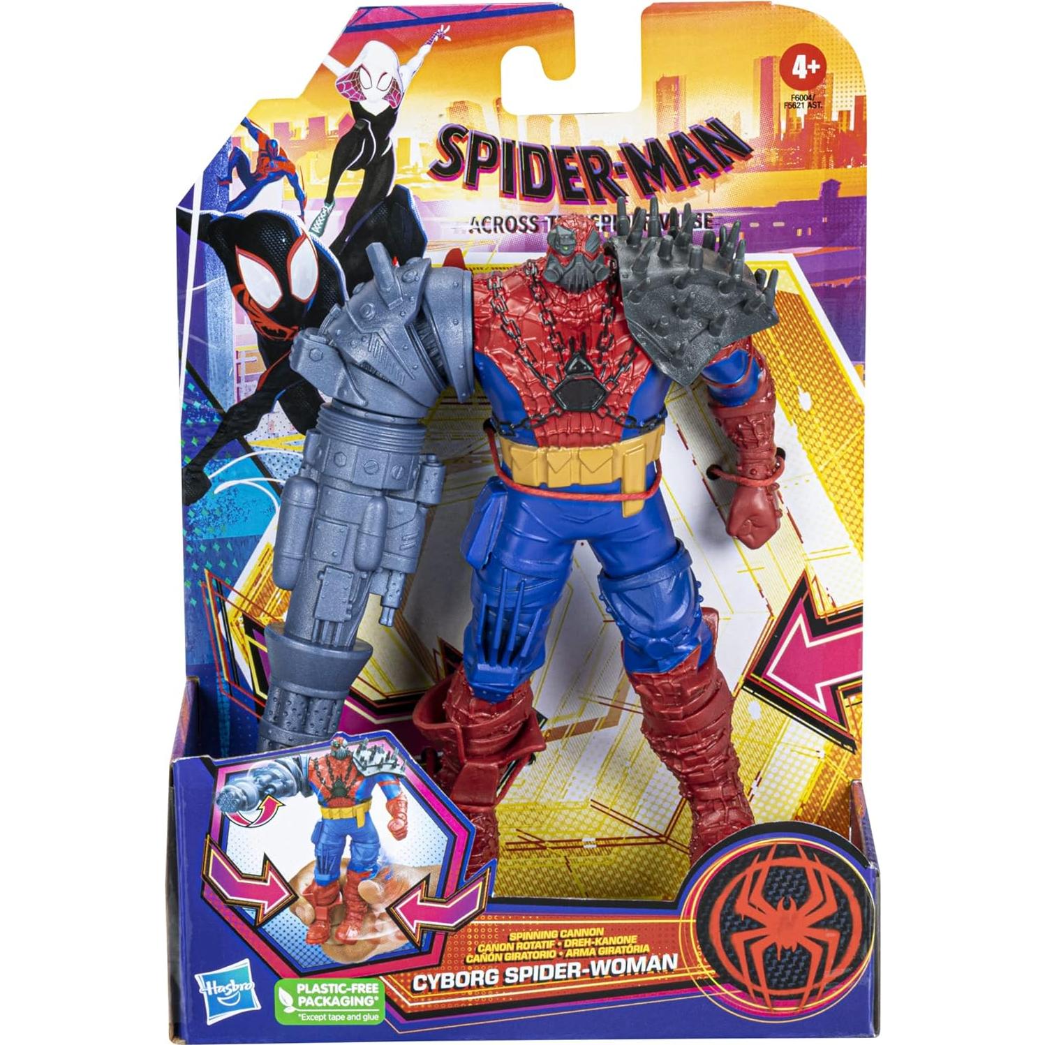 Figura de Acción Spider-Woman Cibernética Hasbro 17 cm