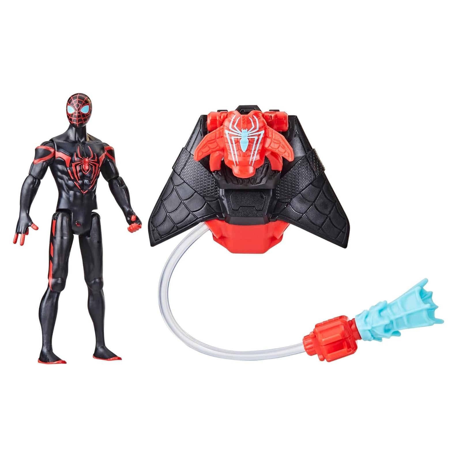 Figura de Acción Marvel Spider-Man Miles Morales 10 cm con Agua