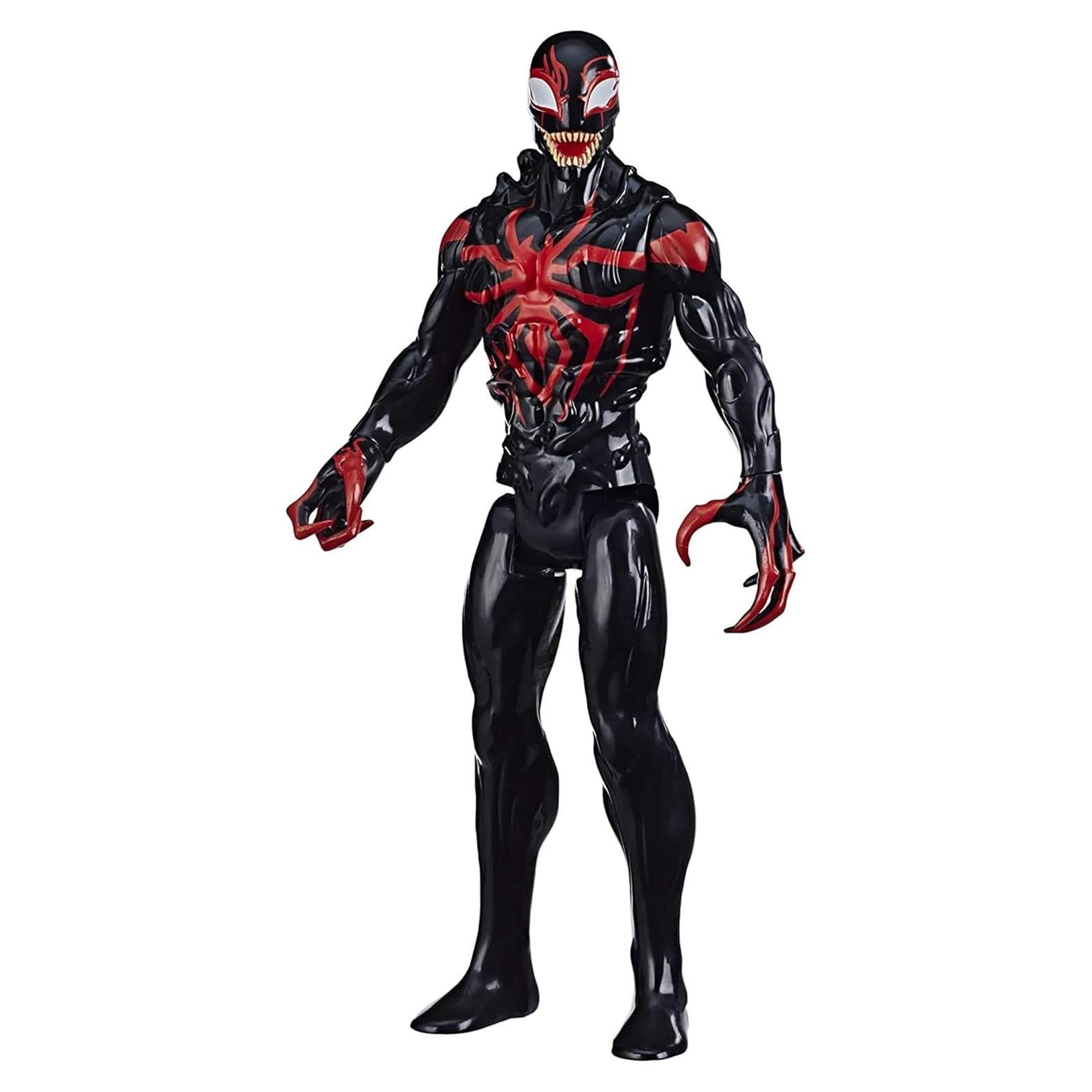 Figura Spider-Man Venom Titan Miles Morales Hasbro 30.5 cm