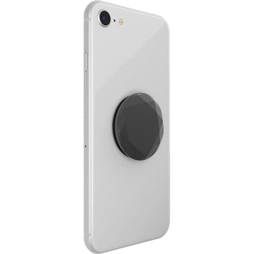 PopSocket Negro Metálico - Soporte y Agarre para Teléfono