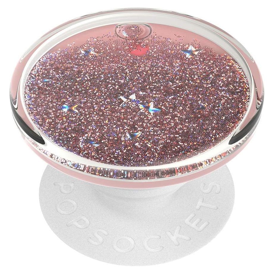 PopSockets Agarre para Teléfono Tidepool Rosa - Soporte Colapsable