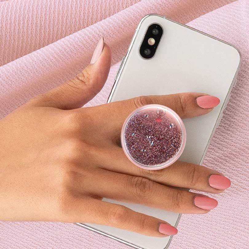 PopSockets Agarre para Teléfono Tidepool Rosa - Soporte Colapsable