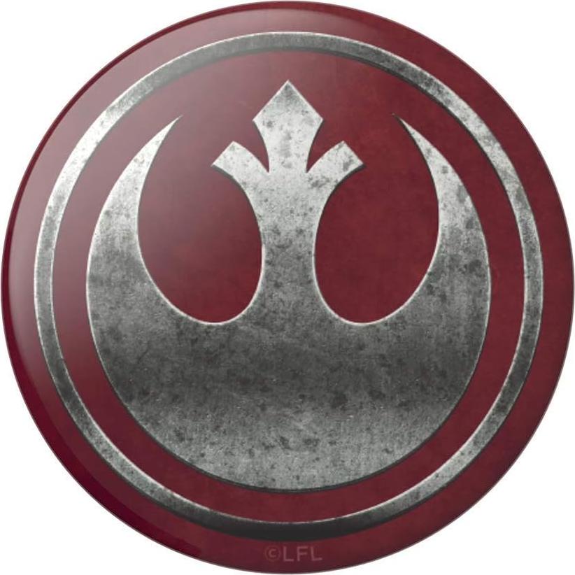 PopSockets Agarre Adhesivo para Teléfono Star Wars Icono Rebelde