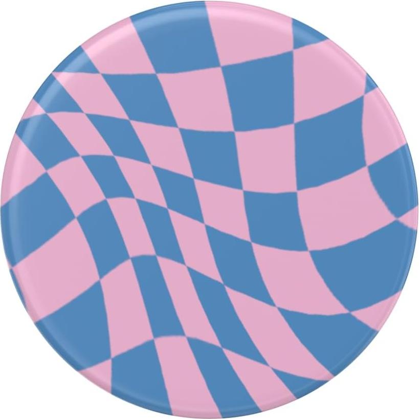 PopSockets Agarre Adhesivo Cuadrícula Ondulada para Teléfono