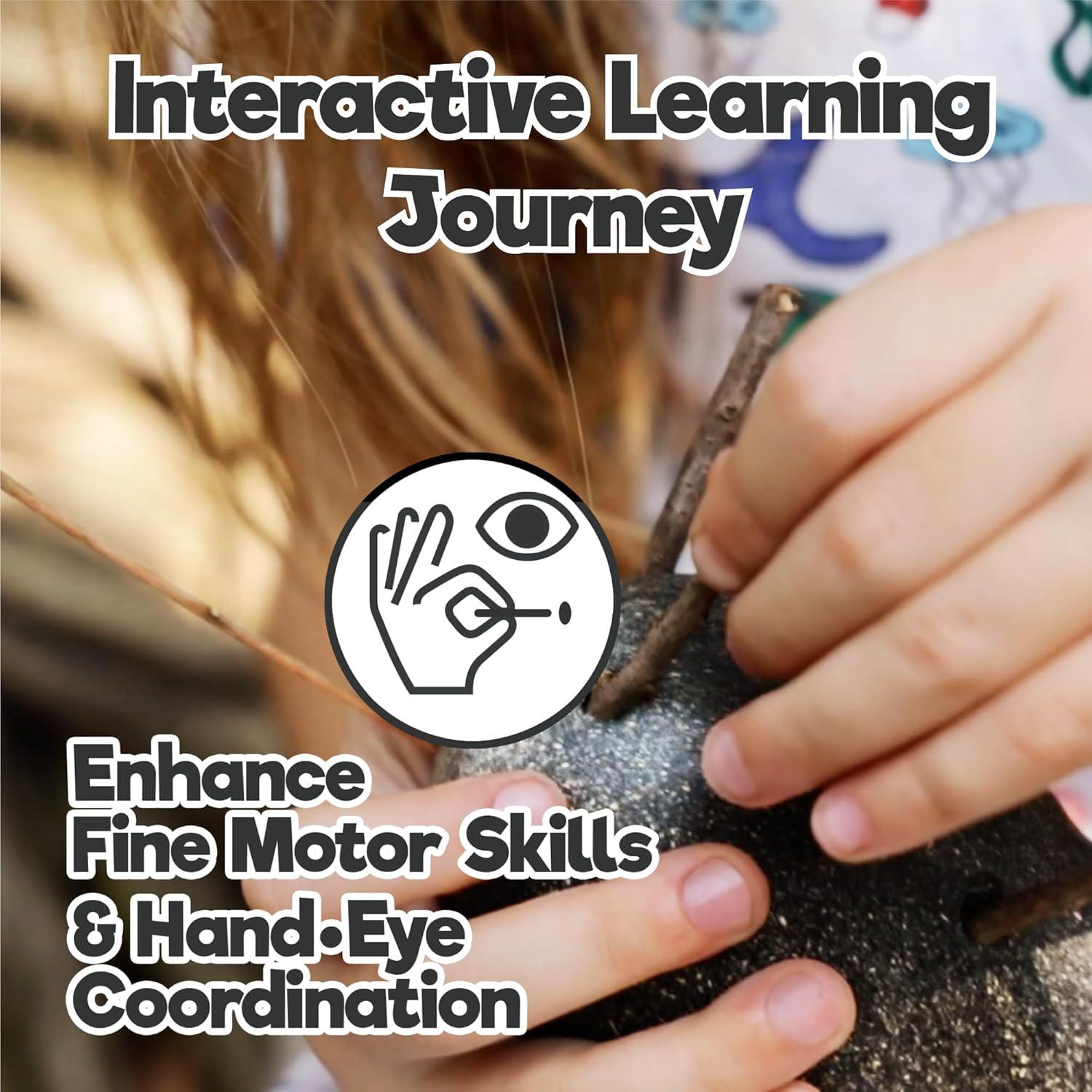 Figuras de Juego Educativas Taksa Toys 5 Animales de Madera