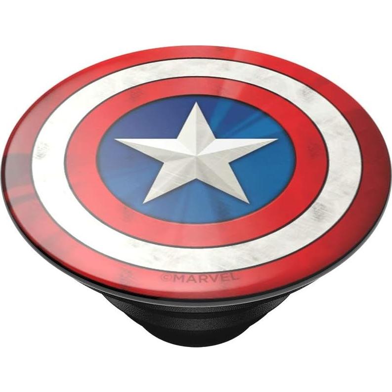 PopSockets Agarre Adhesivo para Teléfono Icono Capitán América