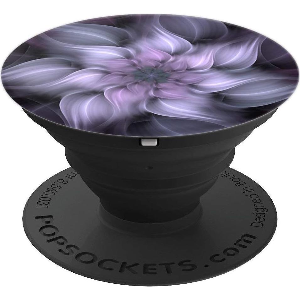 Soporte Pop Out Floral Púrpura PopSockets para Smartphone