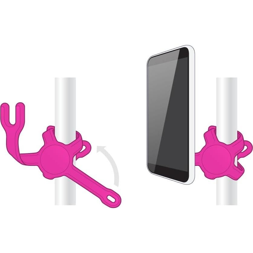 Soporte Flexible PopSockets para Teléfono y Tableta - Rosa