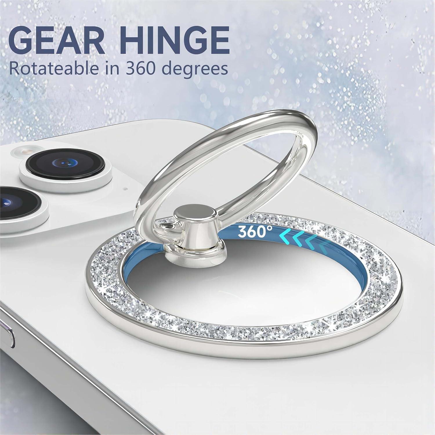 Soporte Magnético para Teléfono KOLIYALIC Brillo Rosa MagSafe