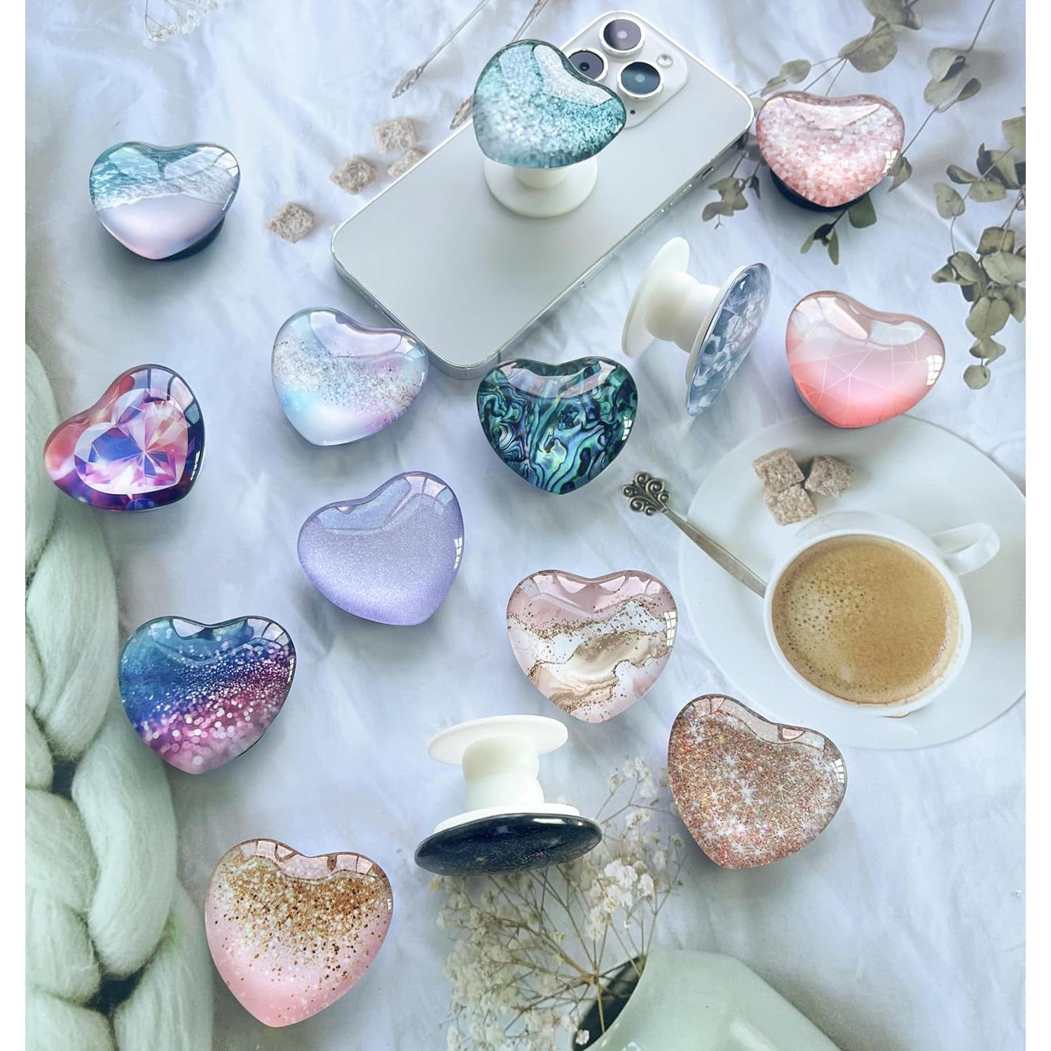 Soporte colapsable para teléfono móvil Ksadiye Rosa Dorado