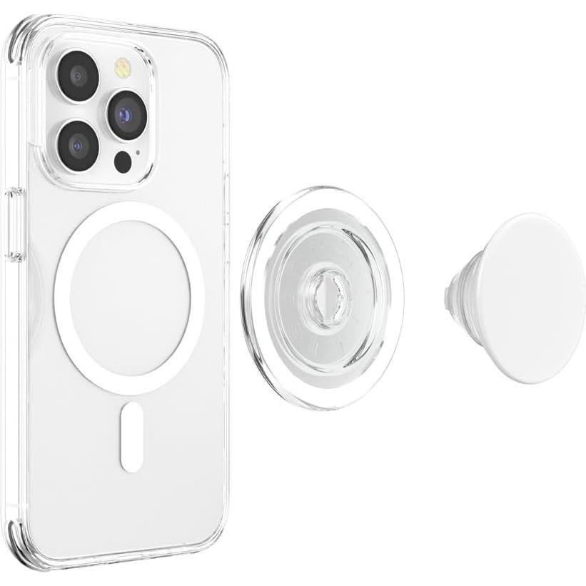 PopSockets PopGrip Magnético para Teléfono - Blanco