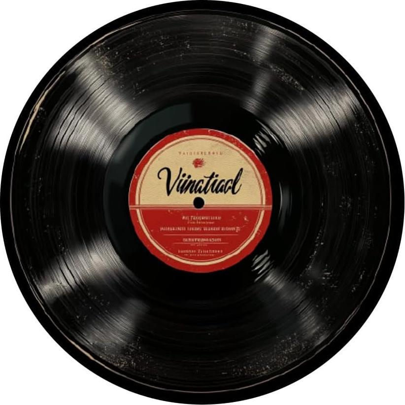 PopSockets Adhesivo PopGrip Reproductor de Vinilo Negro