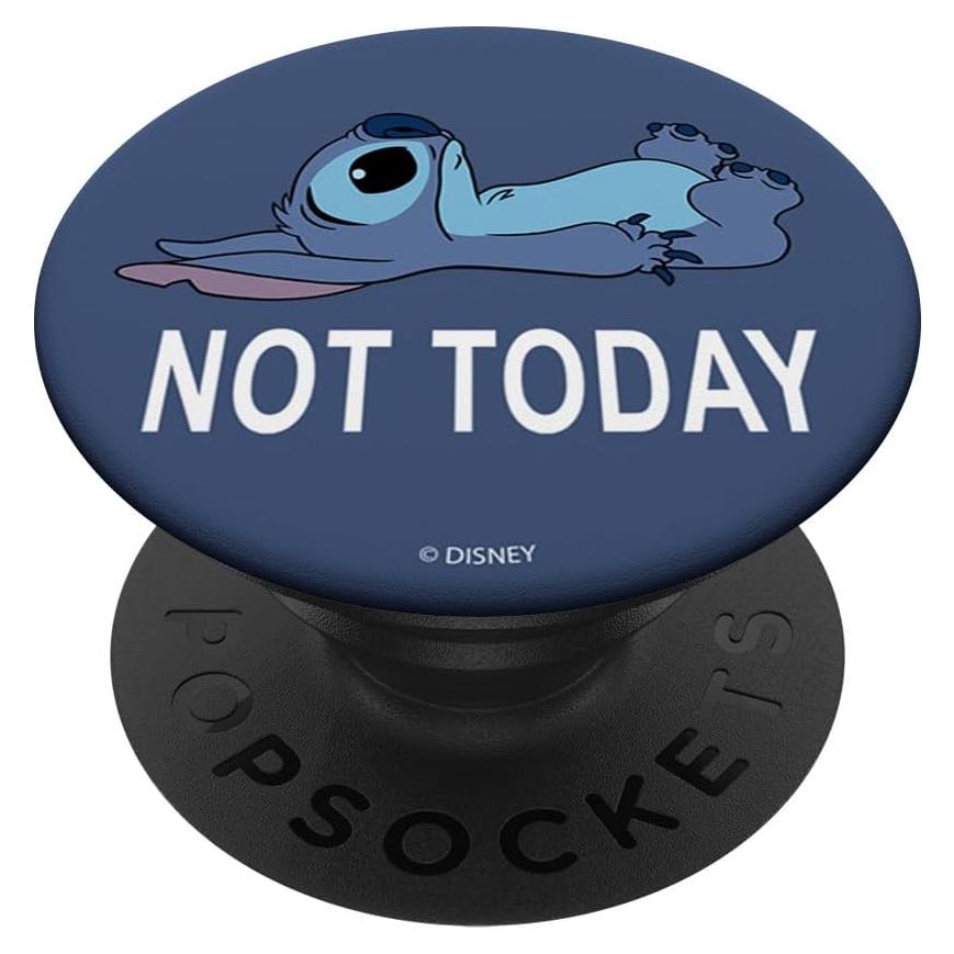 PopSocket Disney Lilo & Stitch Negro Intercambiable 10.9cm