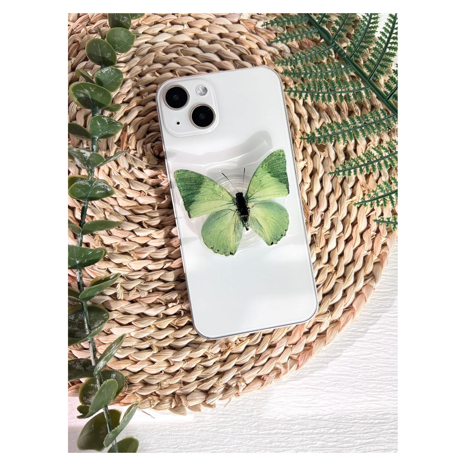 Soporte para Teléfono Colapsable VJQ Verde, Compatible con Kindle