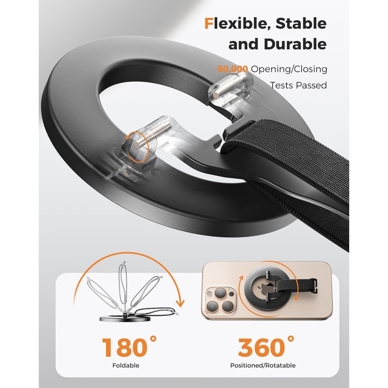 Soporte Magnético para Teléfono MagSafe SUPERONE Oro Rosa