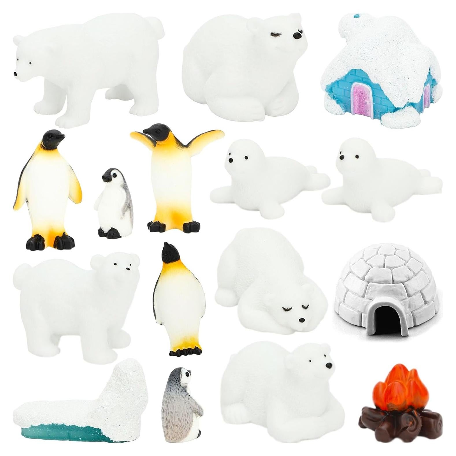 Set de Figuras de Animales Árticos ONEST 16 Piezas Juguete