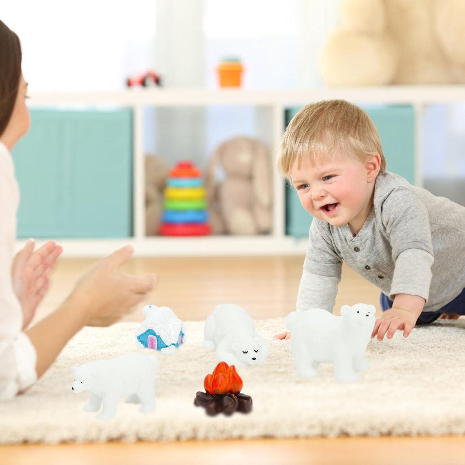 Set de Figuras de Animales Árticos ONEST 16 Piezas Juguete