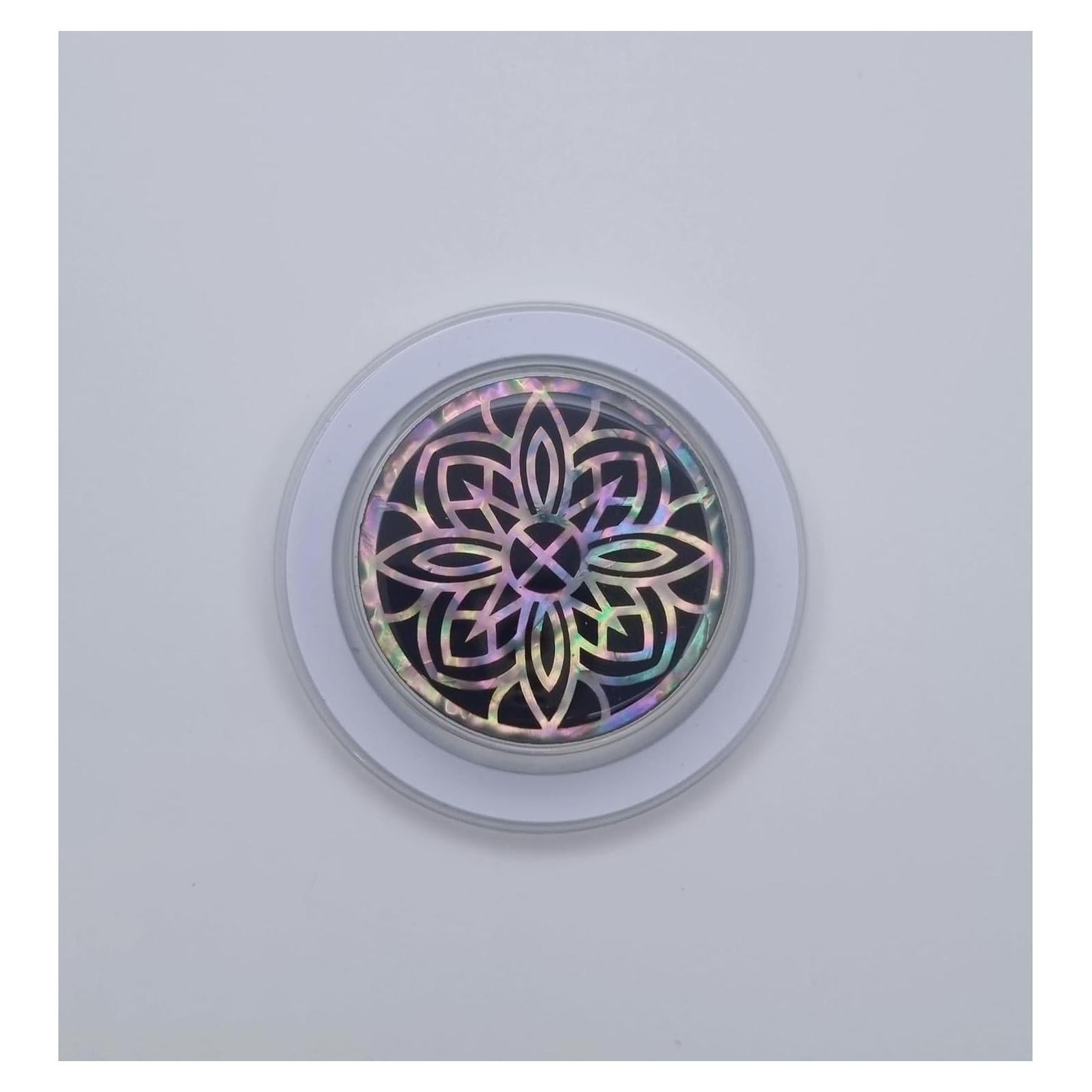 Agarre de Teléfono Magnético MagmaRise Mandala Floral - Artesanía Coreana
