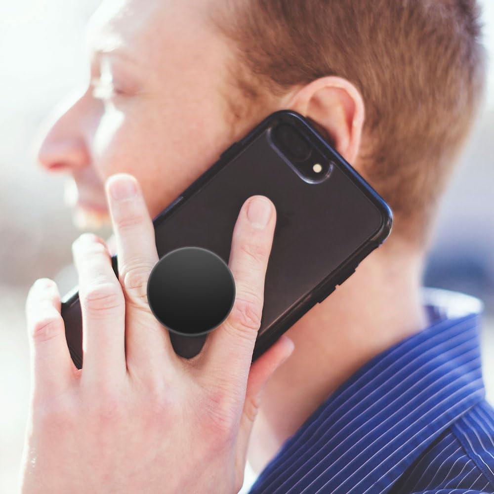 Paquete de 6 Soportes Expandibles para Teléfonos MCRUIS - Mármol Negro Azul