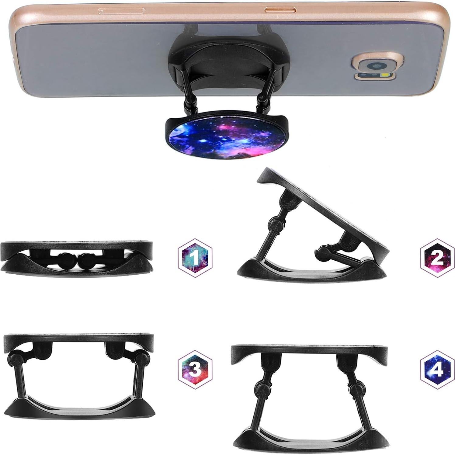 Soporte para Teléfono Colapsable Weewooday 10 Piezas Multicolor