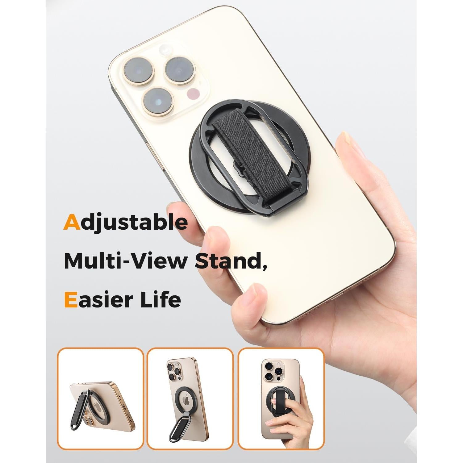 Soporte Magnético para Teléfono MagSafe SUPERONE - Ajustable y Cómodo