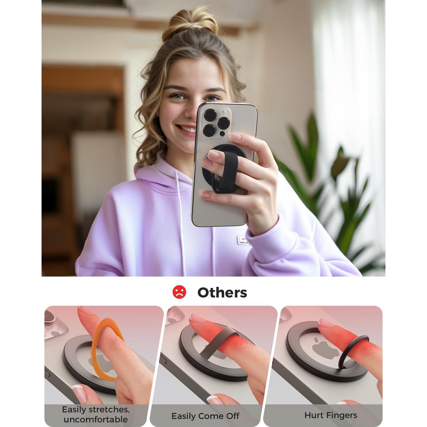 Soporte Magnético para Teléfono MagSafe SUPERONE - Ajustable y Cómodo