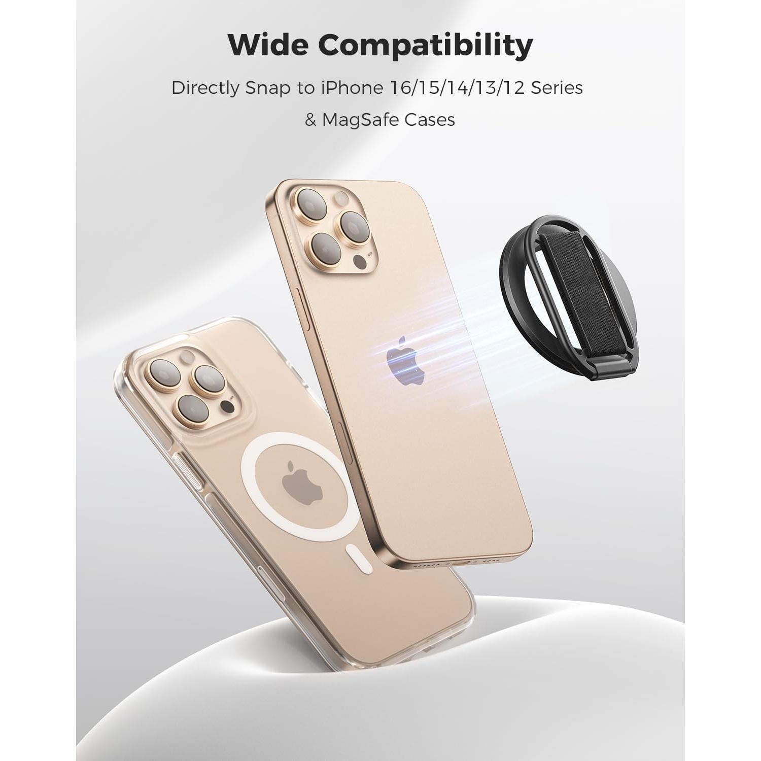 Soporte Magnético para Teléfono MagSafe SUPERONE - Ajustable y Cómodo