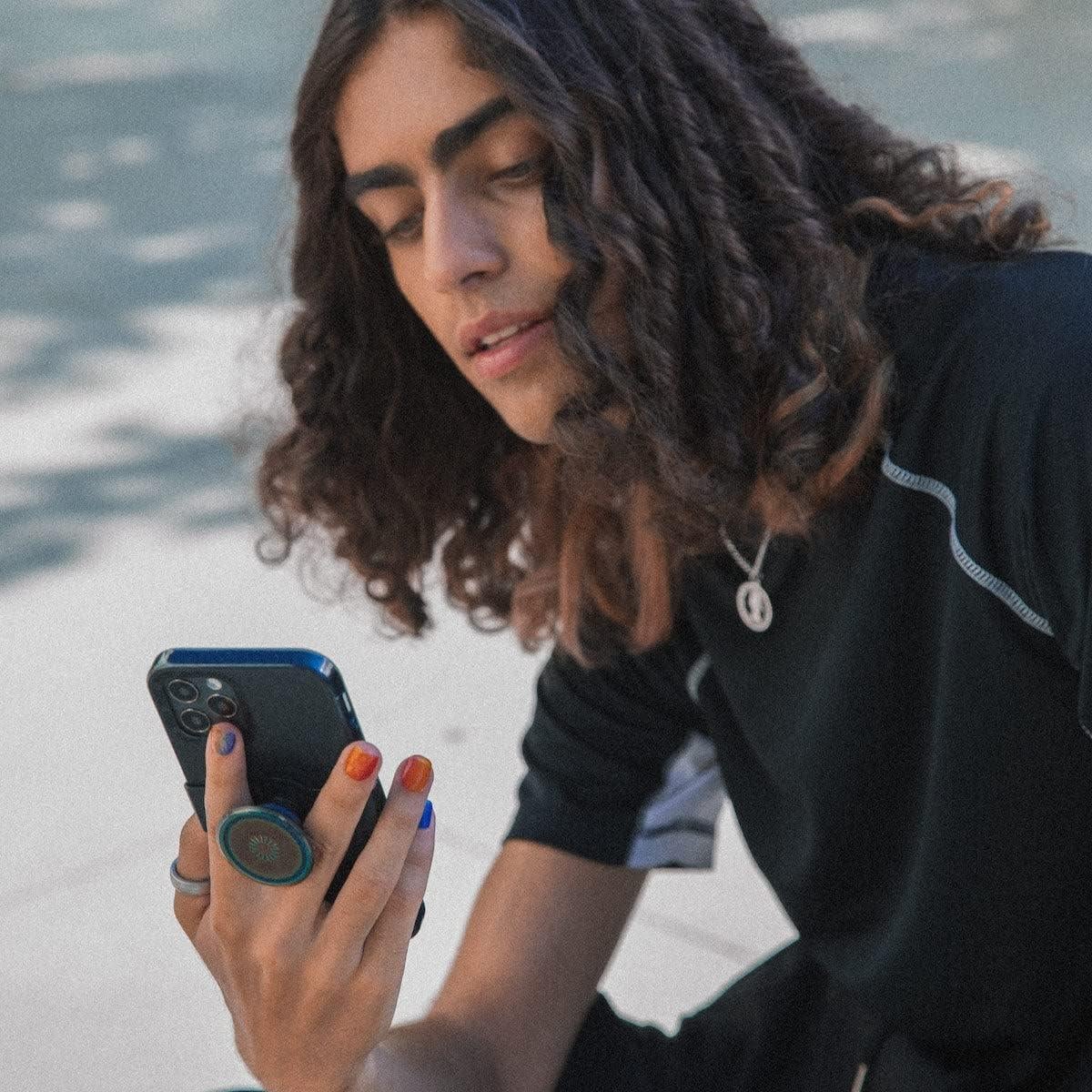 Funda PopSockets para iPhone X, XS y 11 Pro - Negro