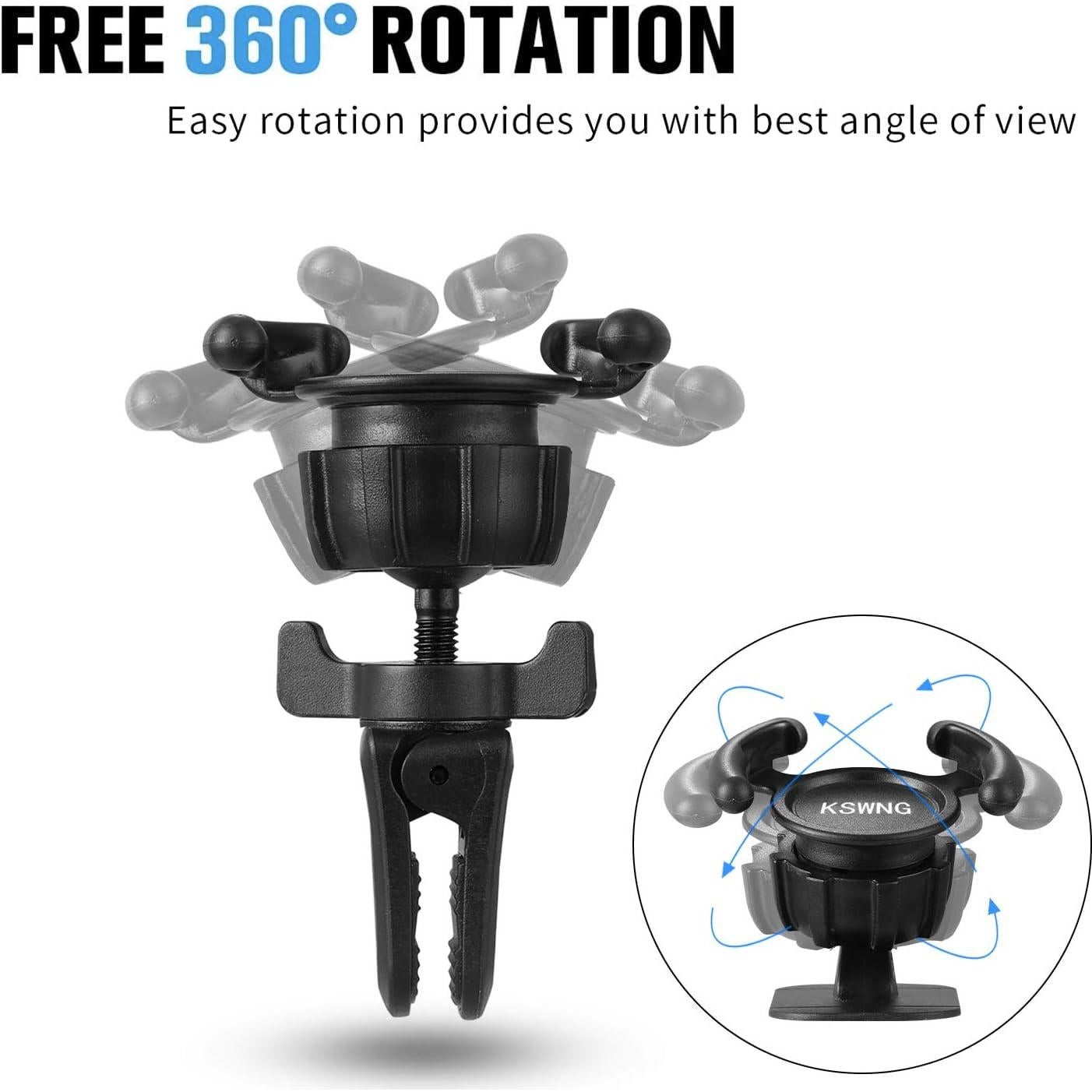 Soporte Universal para Teléfono KSWNG con Rotación 360° - 2 Piezas